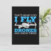 ドローンを飛ばす 招待状 (スタンド正面)