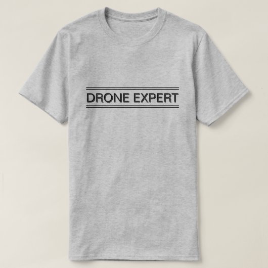 ドローンエキスパート™ Tシャツ (デザイン正面)