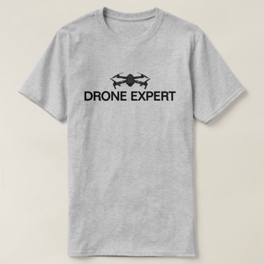 ドローンエキスパート™ Tシャツ (デザイン正面)
