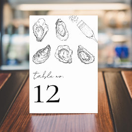 ドローンチェア・シャンパン・海の幸 テーブル12 ウェディング テーブルナンバー