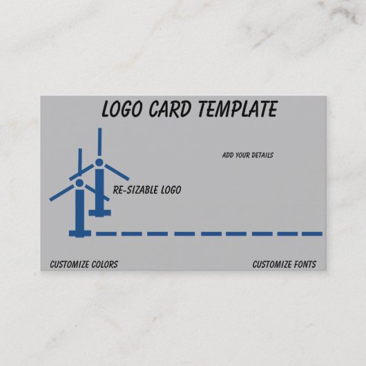 ドローンパイロットエアータービン図 名刺 (正面)