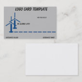 ドローンパイロットエアータービン図 名刺 (正面/裏面)