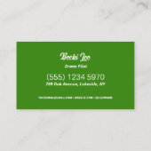 ドローンパイロットカスタムQR 名刺 (裏面)