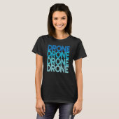 ドローンパイロットレトロヴィンテージ Tシャツ (正面フル)