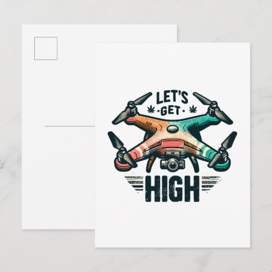 ドローンパイロット インビテーションポストカード (正面/裏面)