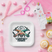 ドローンパイロット ペーパープレート (パーティー)