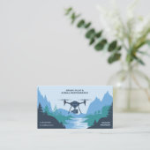 ドローンパイロット 名刺 (スタンド正面)