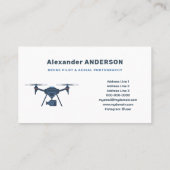 ドローンパイロット 名刺 (裏面)