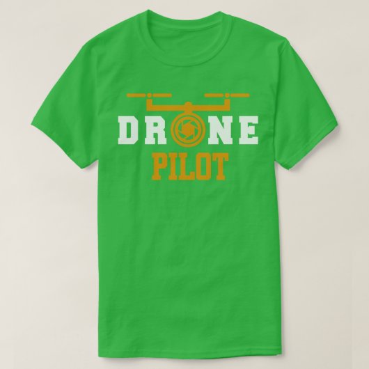 ドローンパイロット Tシャツ (デザイン正面)
