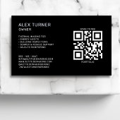ドローンパイロットUAV写真QRコードブモダンラック 名刺