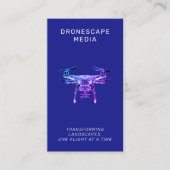 ドローンパイロットUAV撮影ビデオブモダンルー 名刺 (正面)
