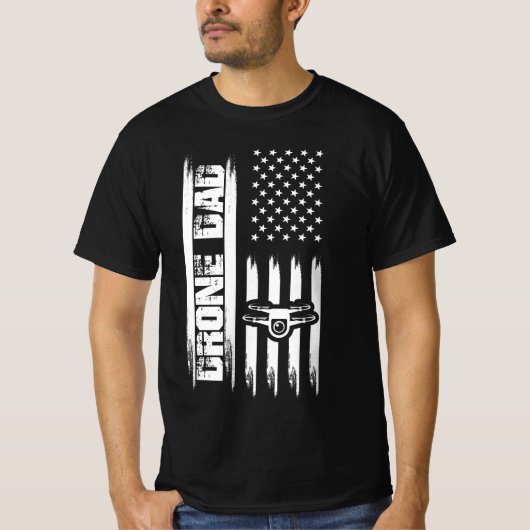 ドローンパパ Tシャツ (正面)