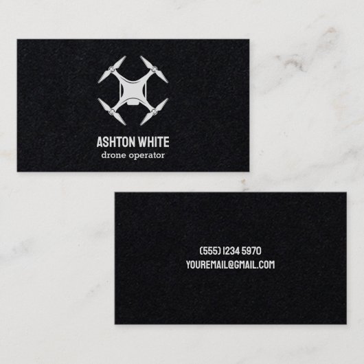 ドローンプレミアム 名刺 (正面/裏面)