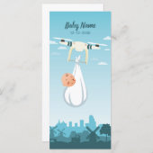 ドローンベビー誕生発表 (正面/裏面)