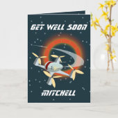 ドローンレース カード (黄色い花)