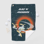 ドローンレース ゴルフタオル (インサイチュ)