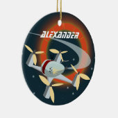 ドローンレース セラミックオーナメント (右)