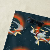 ドローンレース ビーチタオル (インサイチュ)