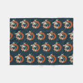 ドローンレース フリースブランケット (正面(横))