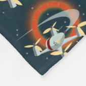 ドローンレース フリースブランケット (角)