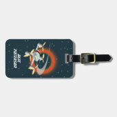 ドローンレース ラゲッジタグ (正面横)