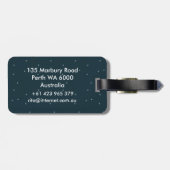 ドローンレース ラゲッジタグ (裏面横)