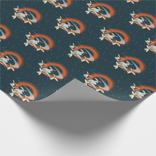 ドローンレース ラッピングペーパー (角)