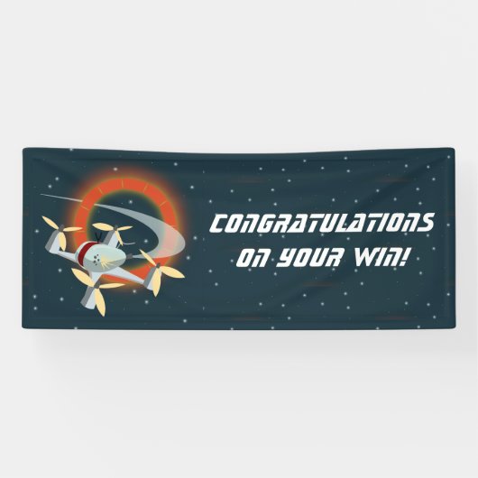 ドローンレース 横断幕 (横)