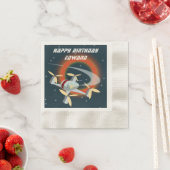 ドローンレース 縁ありカクテルナプキン (インサイチュ)