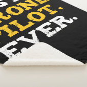 ドローン最高のパイロットエバー商おもしろい用コダプター シェルパブランケット (3/4)