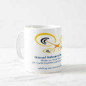 ドローン検査・調査・ビデオ・サービス コーヒーマグカップ (正面左)