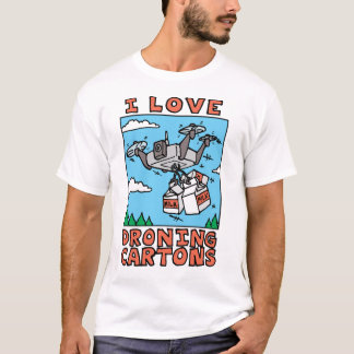ドローン段ボールTシャツ Tシャツ