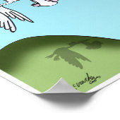 ドローン漫画9482 ポスター (角)