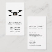 ドローン航空写真ロゴ 名刺 (正面/裏面)