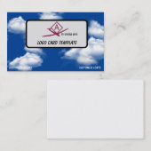 ドローン航空図パイロット雲 名刺 (正面/裏面)