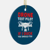 ドローン試験パイロット セラミックオーナメント (右)