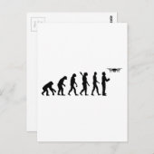 ドローン進化 ポストカード (正面/裏面)