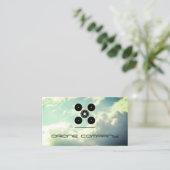 ドローン・サインスパイアービス  名刺 (スタンド正面)