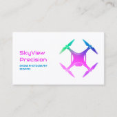 ドローンUAV 名刺 (正面)