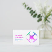 ドローンUAV 名刺 (スタンド正面)