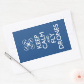 ドロ保ンの静けさ 長方形シール (封筒)