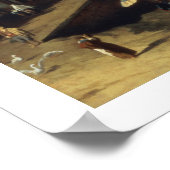 ドロ・オン・ザ・ブレンタ(油・オン・キャンバス) ポスター (角)