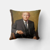 ドワイトアイゼンハウワープレジデントホワイトハウスポートレート クッション (裏面)