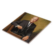 ドワイトアイゼンハウワープレジデントホワイトハウスポートレート タイル (側面)