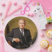 ドワイトアイゼンハウワープレジデントホワイトハウスポートレート ペーパープレート (パーティー)