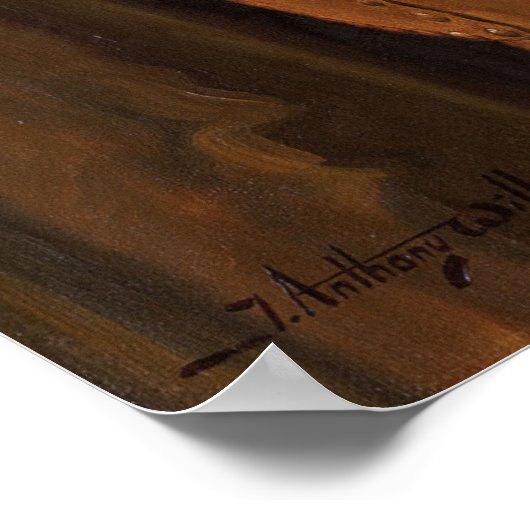 ドワイトアイゼンハウワープレジデントホワイトハウスポートレート ポスター (角)