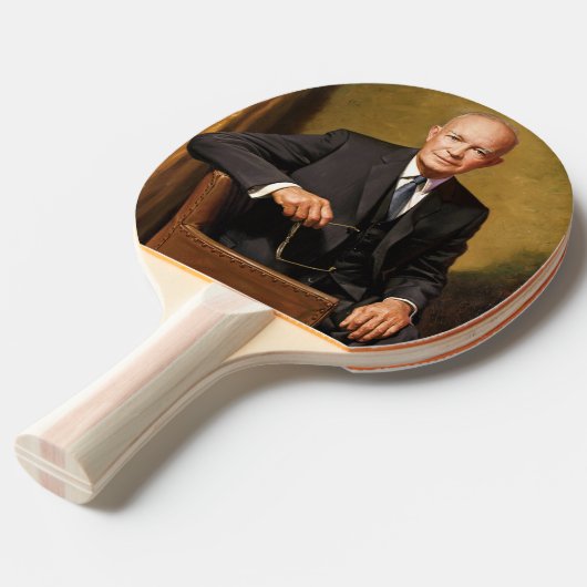 ドワイトアイゼンハウワープレジデントホワイトハウスポートレート 卓球ラケット (正面アングル)