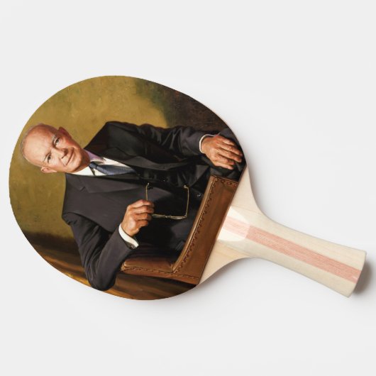 ドワイトアイゼンハウワープレジデントホワイトハウスポートレート 卓球ラケット (横)
