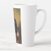 ドワイト・アイゼンハワープレジデント　ホワイトハウス肖像画 カフェラテマグ (右)