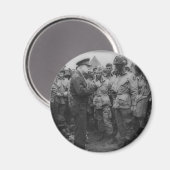 ドワイト・D・アイゼンハワー将軍とパラトロオペル マグネット (正面/裏面)